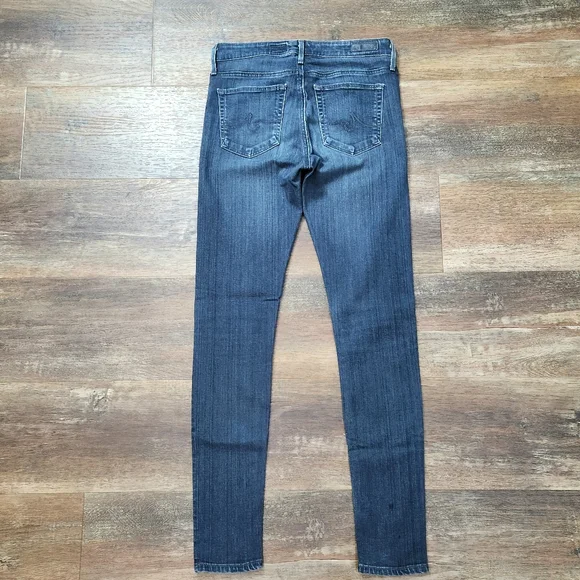 AG ADRIANO GOLDSCHMIED THE FARRAH SKINNY HIGH RISE JEANS SIZE 28R - Picture 8 of 11